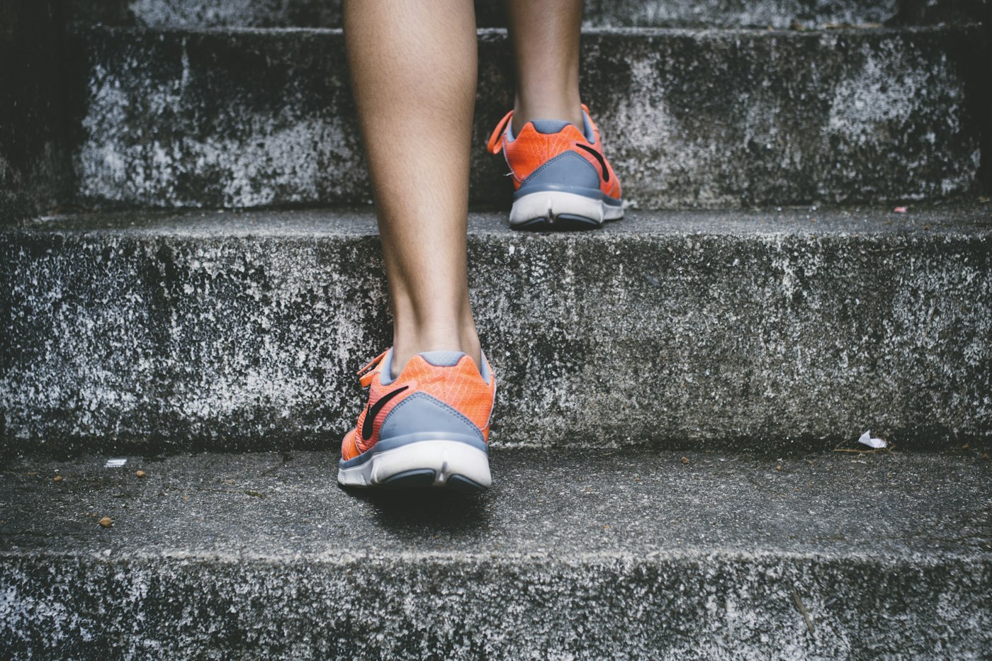 Symbolfoto: Laufen auf einer Treppe